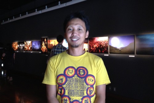 写真展会場でお会いした竹沢うるまさん