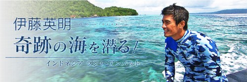 伊藤英明「奇跡の海」ラジャアンパットを潜る