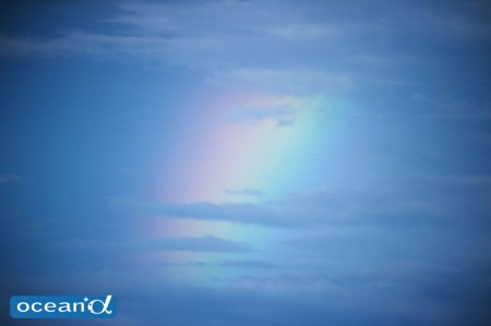 セブ島の虹（撮影：高砂淳二）