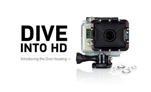 GoProが60m耐深の純正ダイビング用ハウジングを発表