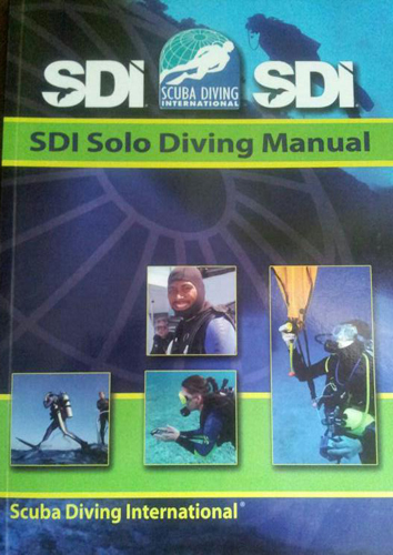 SDIのソロダイビングマニュアル
