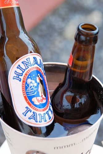 南国のビール（タヒチのヒナノビール）