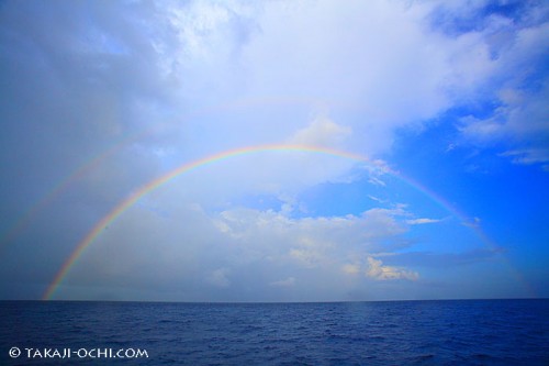 バハマの虹（撮影：越智隆治）
