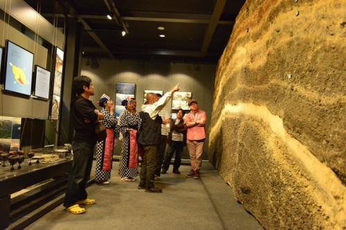 伊豆大島の火山博物館