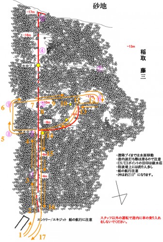 稲取のマップ