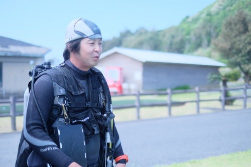 ゼログラヴィティスタッフの山下さん。