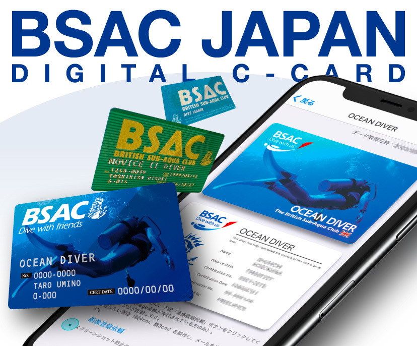 【vol.02】デジタルカード登場！　BSAC JAPAN「 Cカードの変遷」
