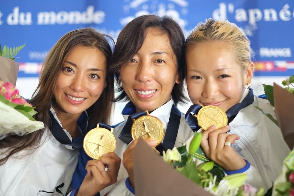2012年フランス・ニースの世界大会チーム戦にて金メダル獲得！