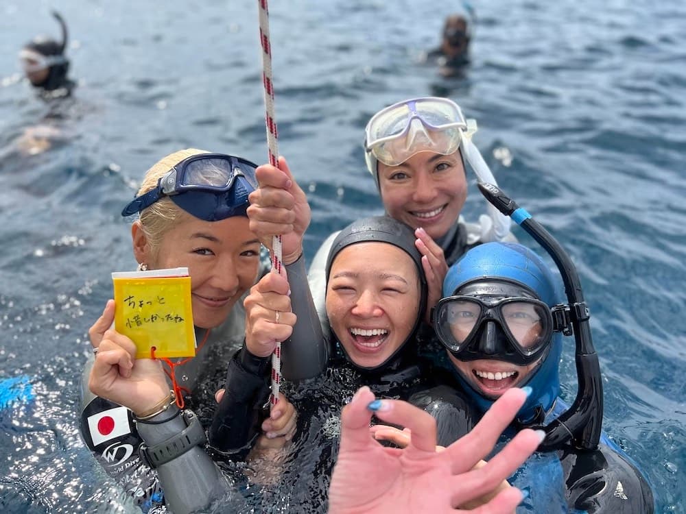連載]フリーダイバー勢揃い！6月に開催されたフリーダイビングキャンプを人魚JAPAN・福田朋夏がレポート | ダイビングと海の総合サイト・オーシャナ