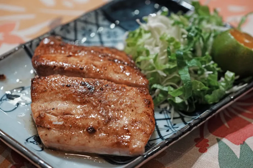 深海魚のバター焼き