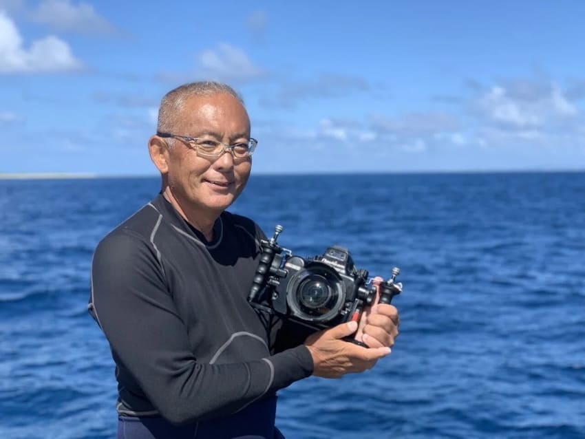 講師を務める水中写真家・清水淳氏