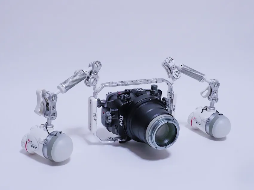 SONY FE90mmF2.8Macro用レンズポートAOI FLP101を装着したAOI UH-A7CⅡ