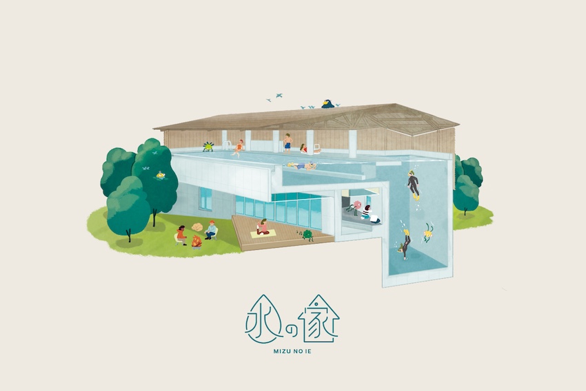 伊豆高原に新拠点「水の家」誕生。ダイビング・シュノーケル練習に最適な2種プール完備