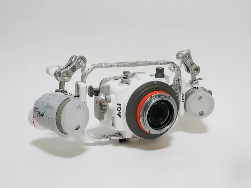 撮影システム AOI UH-A7CⅡ+ AOI UCS-Q1i×2 (クローズアップレンズUCL-09PRO使用)(シンクロケーブルは必要です)