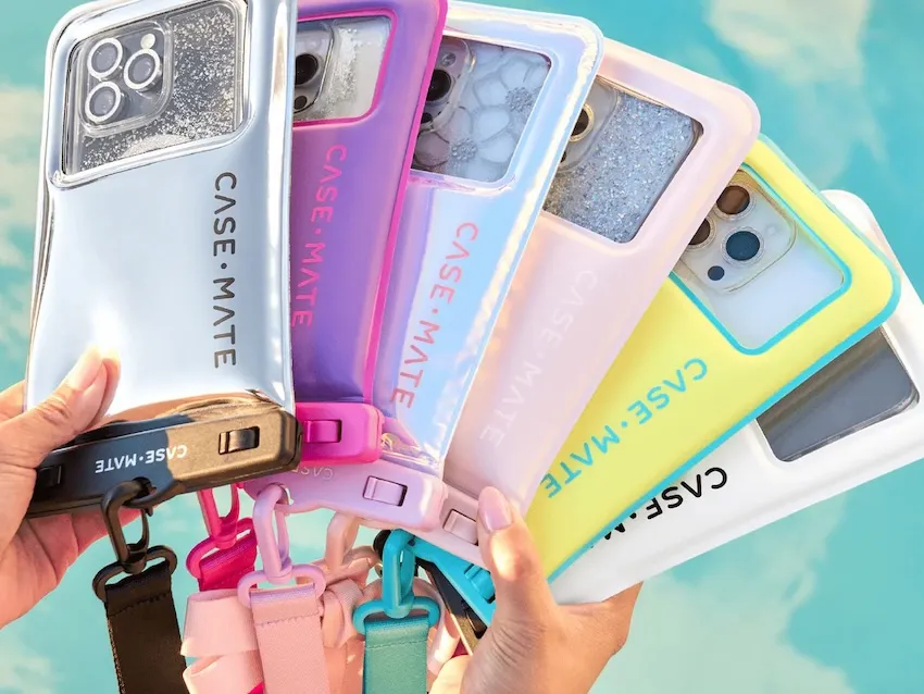 CaseMate 携帯用防水ケースでスマホをしっかりガード!
