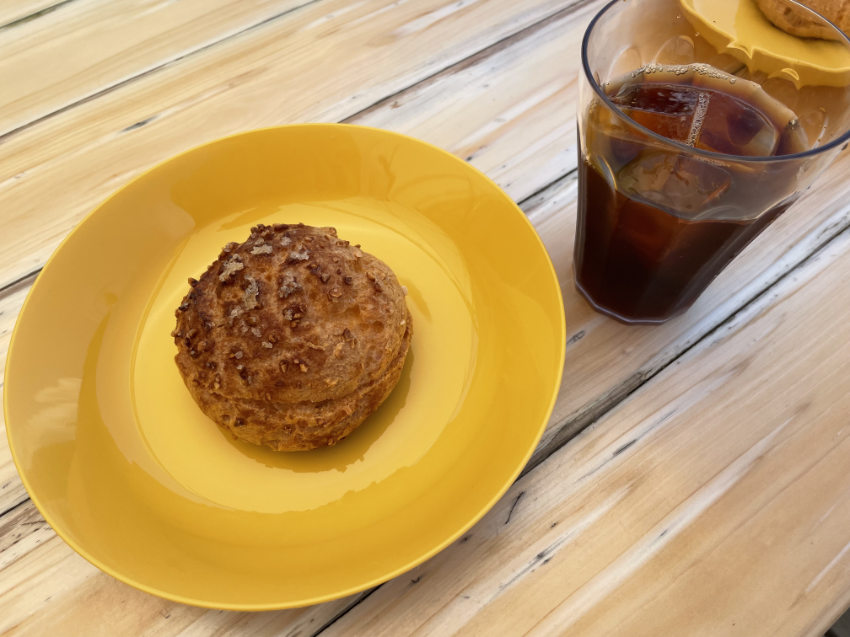 協賛品のシュークリーム