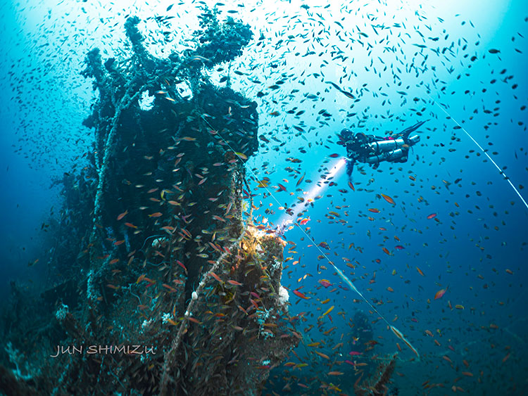 Vol.2 深海の常陸丸、初の潜水撮影 ― 写真家・清水淳が明かす姿