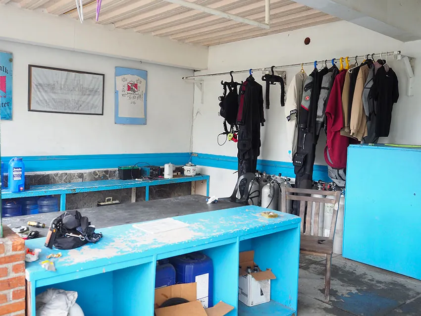 私がよく利用させていただくダイビングサービス