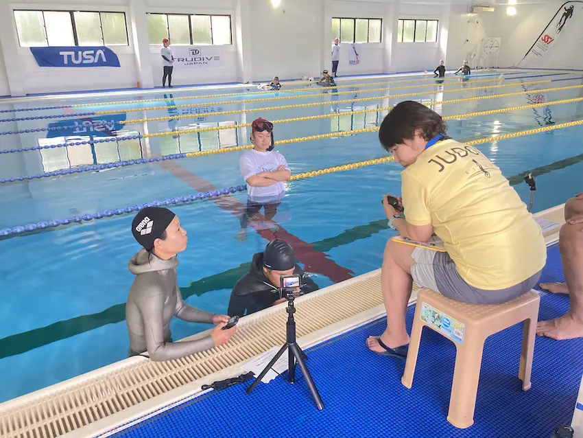 第4回AIDA南ぬ島石垣島プールフリーダイビングCUPが11月29日に開催