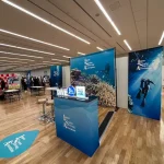 入り口には主催の日本スクーバダイビング協会