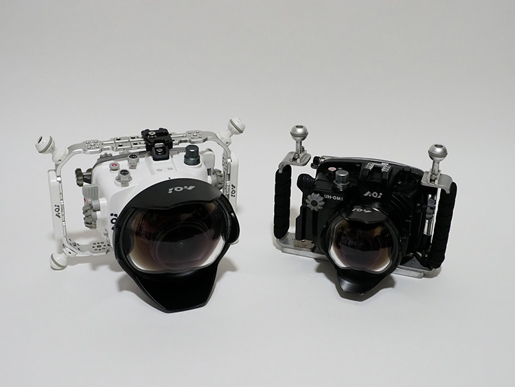 右：OM-1MKⅡ 左：A7CⅡ