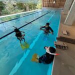 シュノーケリングが初めての方でも基礎から学ぶことができる