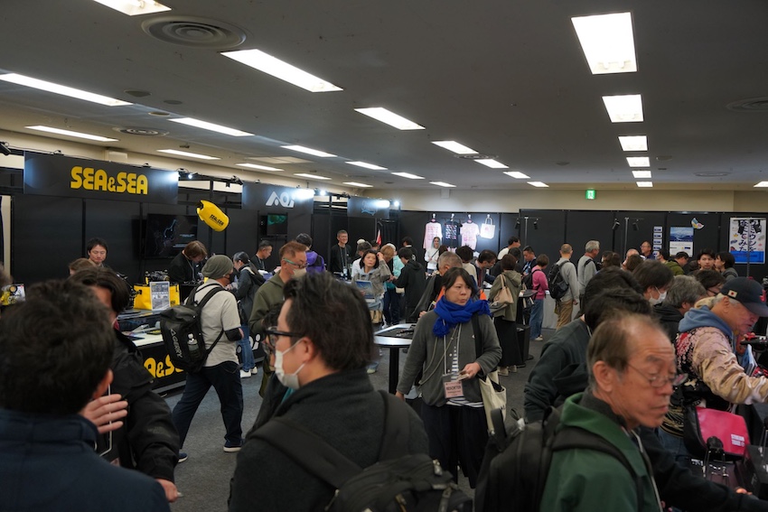 写真好きが知りたい情報が一挙に集合する水中写真・映像　特設ゾーン