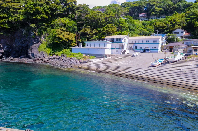 ビーチポイントが目の前のダイビングセンター