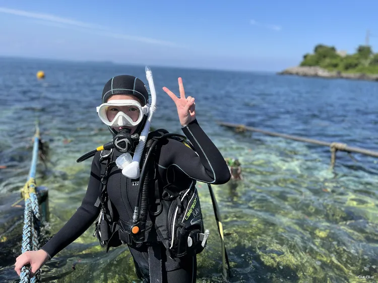 アクセスの良さから、一人で通うダイバーも多い